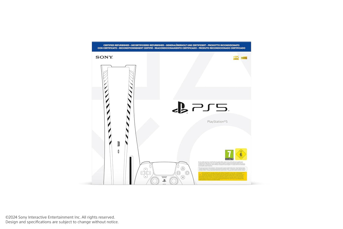 PlayStation®5 Standard Konsole (generalüberholt und zertifiziert)*