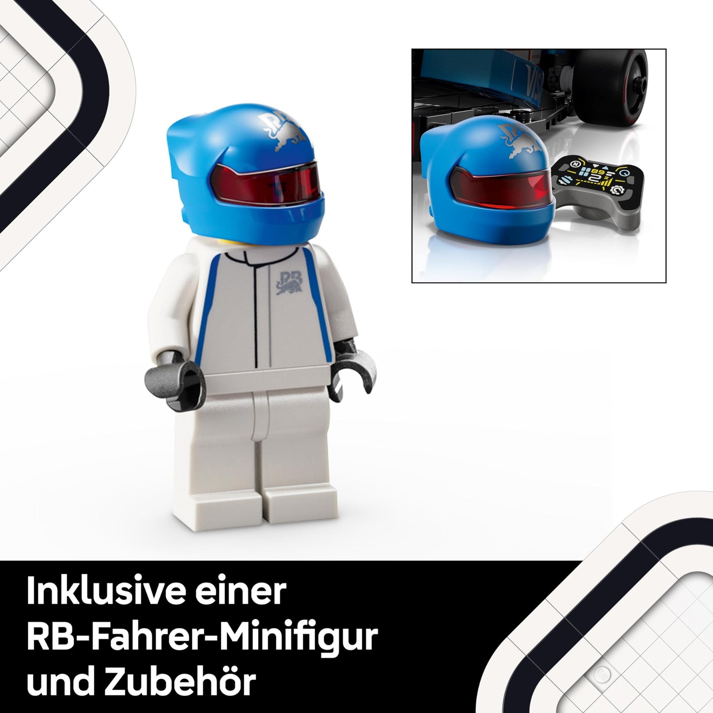 LEGO Speed Champions Ferrari SF-24 F1 Rennauto - Spielzeug mit Formel 1 Minifigur zum Sammeln - Bauset für Kinder - Sammlerstück - Geschenk für Jungen & Mädchen ab 10 Jahren oder erwachsene Fans 77242