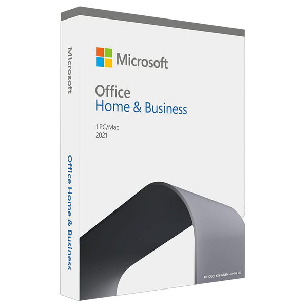 Microsoft Office 2021 Home und Business | Dauerlizenz | Word, Excel, PowerPoint, Outlook | 1 PC/Mac | Aktivierungscode per E-Mail