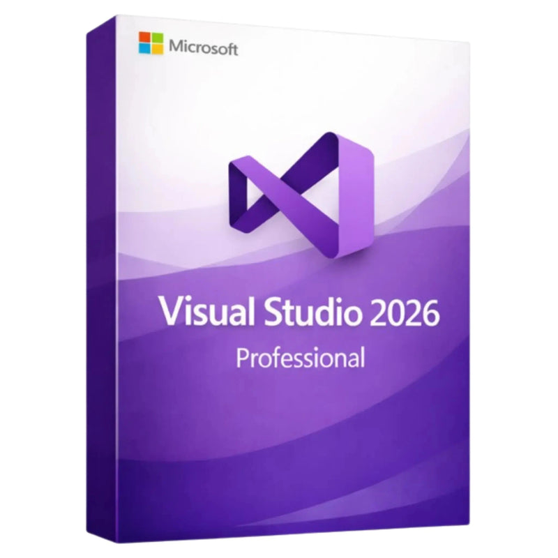 Visual Studio 2026 Professional kaufen – Vollversion + Dauerlizenz für 1 PC Visual Studio 2026 Professional kaufen – Vollversion + Dauerlizenz für 1 PC - Microsoft | Jetzt kaufen bei karinex