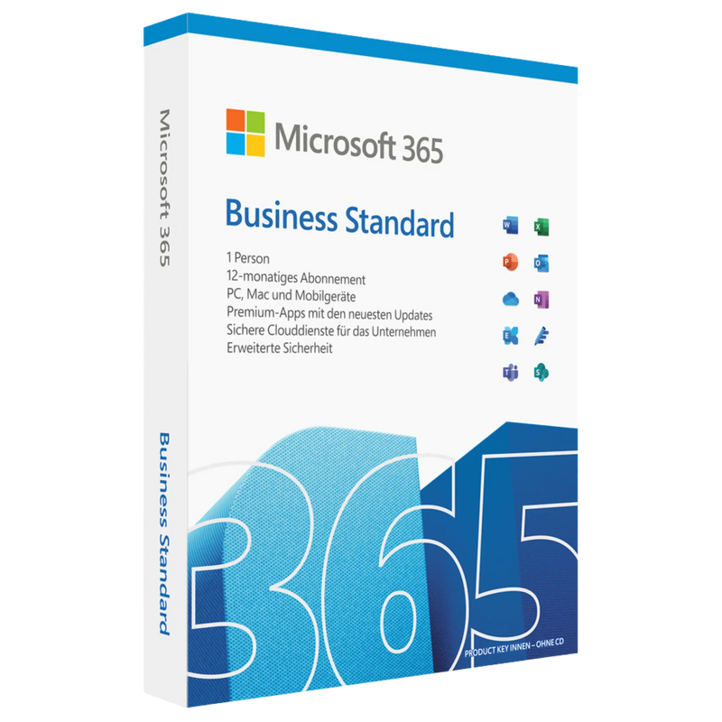 Microsoft 365 Business Standard – Jahresabo, Office-Apps + Teams Microsoft 365 Business Standard – Jahresabo, Office-Apps + Teams - Microsoft | Jetzt kaufen bei karinex
