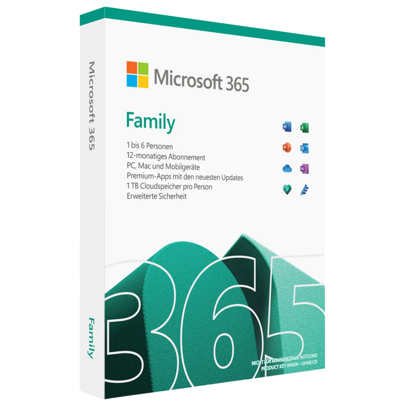 Microsoft 365 Family kaufen – Jahresabo für bis zu 6 Personen, je 1 TB OneDrive Microsoft 365 Family kaufen – Jahresabo für bis zu 6 Personen, je 1 TB OneDrive - Microsoft | Αγοράστε τώρα από karinex