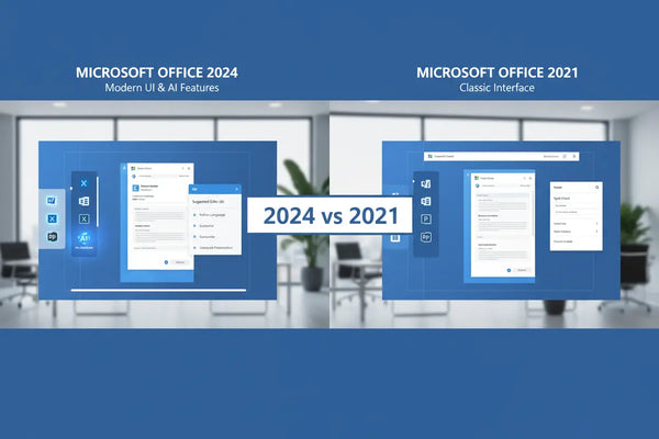 Office 2024 vs Office 2021 comparison – features, performance and design differences