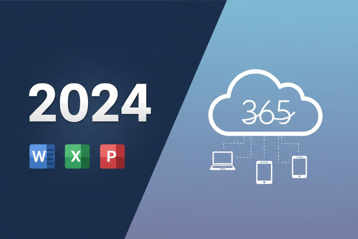 Office 2024 Professional Plus vs Microsoft 365 – Quel est le meilleur choix en 2026 ?