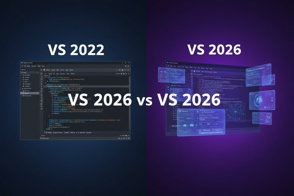 Visual Studio 2026 vs Visual Studio 2022 – Quelles nouveautés ? Le comparatif complet