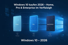 Windows 10 kaufen 2026 – Home, Pro & Enterprise im Vergleich bei KARINEX