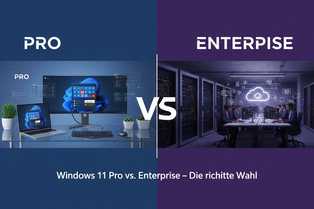 Windows 11 Pro vs. Enterprise – die richtige Wahl treffen, bei KARINEX