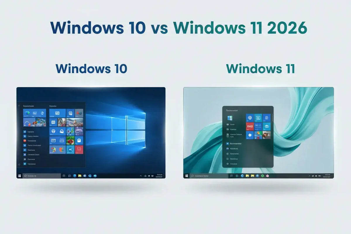 Windows 10 vs Windows 11 2026: Ποιο είναι καλύτερο;