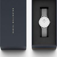 Daniel Wellington Uhr 'Petite Sterling S White' in Silber DW00100306 - karinex - Bild 2