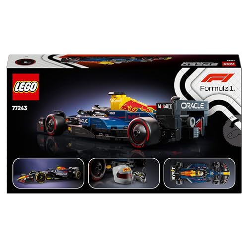 LEGO Speed Champions Ferrari SF-24 F1 Rennauto - Spielzeug mit Formel 1 Minifigur zum Sammeln - Bauset für Kinder - Sammlerstück - Geschenk für Jungen & Mädchen ab 10 Jahren oder erwachsene Fans 77242
