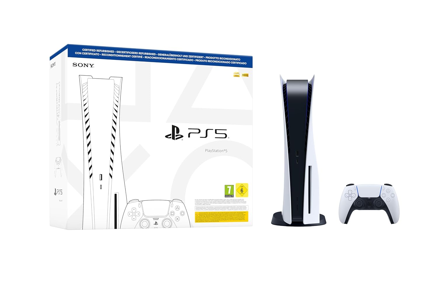 PlayStation®5 Standard Konsole (generalüberholt und zertifiziert)*
