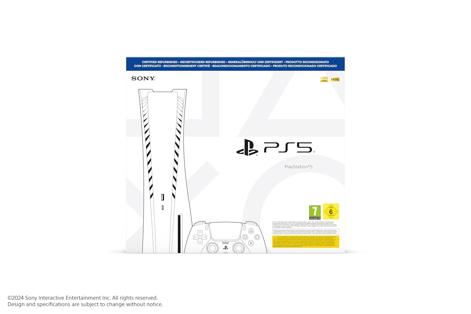 PlayStation®5 Standard Konsole (generalüberholt und zertifiziert)*