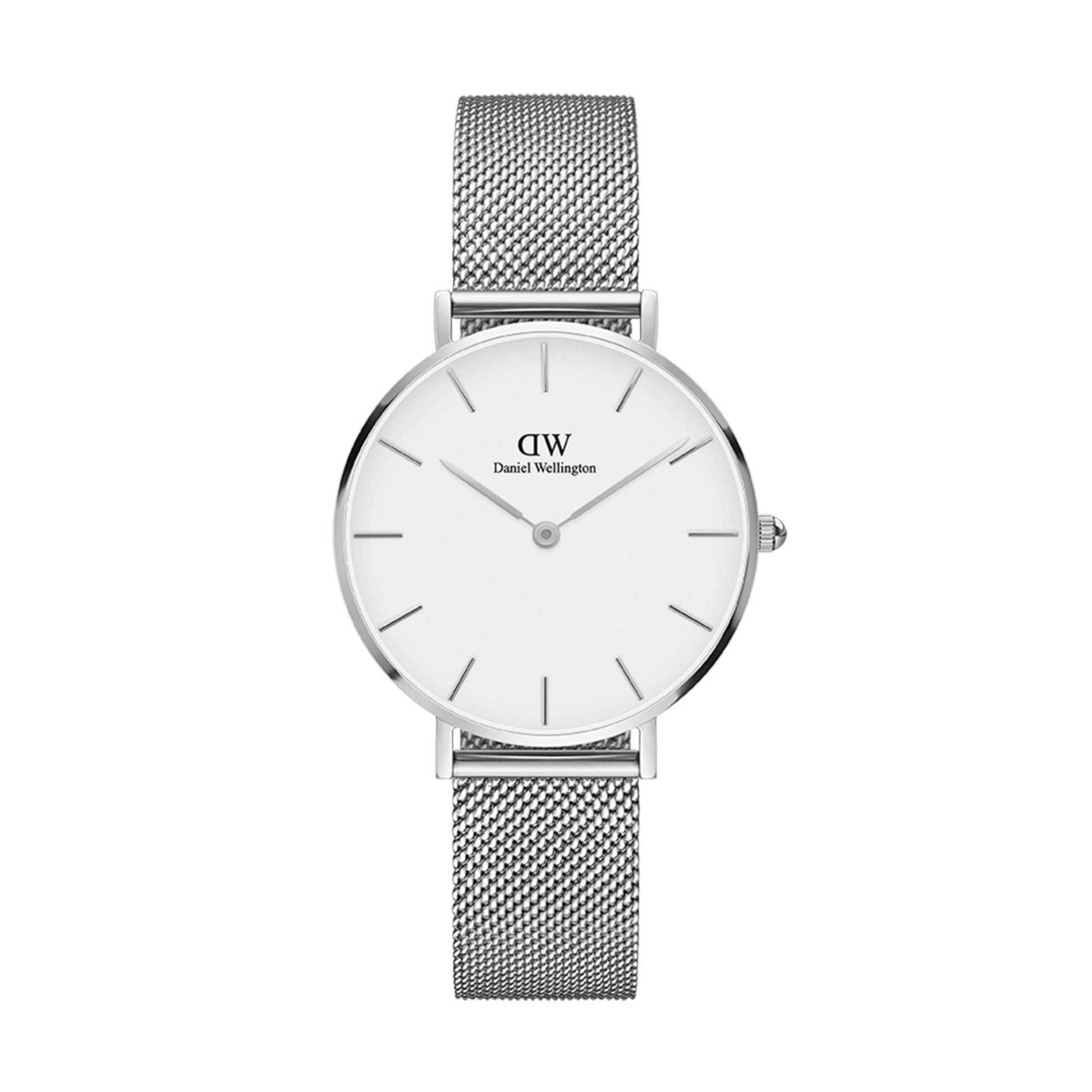 Daniel Wellington Uhr 'Petite Sterling S White' in Silber DW00100306