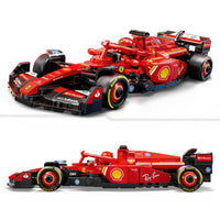 LEGO Speed Champions Ferrari SF-24 F1 Rennauto - Spielzeug mit Formel 1 Minifigur zum Sammeln - Bauset für Kinder - Sammlerstück - Geschenk für Jungen & Mädchen ab 10 Jahren oder erwachsene Fans 77242
