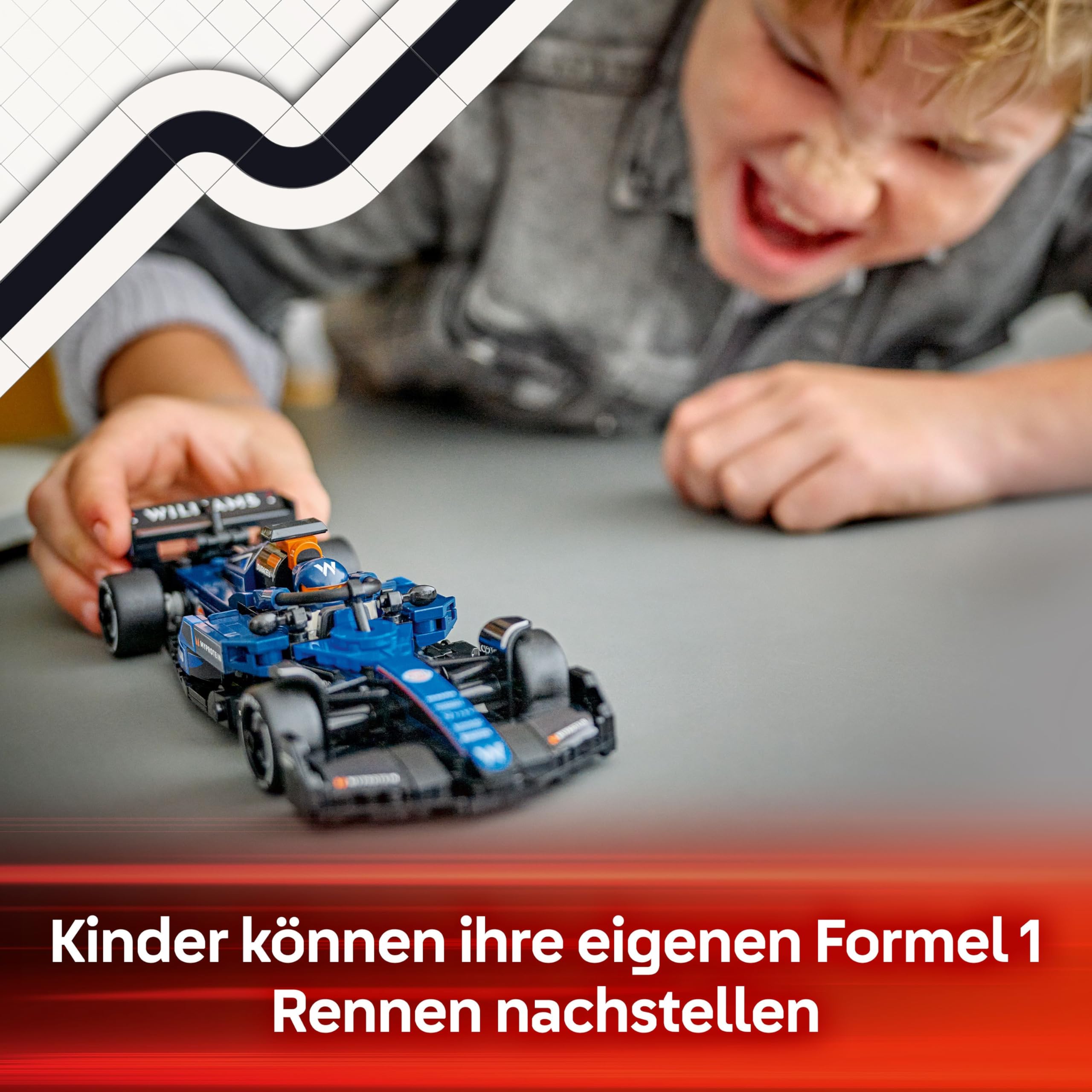 LEGO Speed Champions Ferrari SF-24 F1 Rennauto - Spielzeug mit Formel 1 Minifigur zum Sammeln - Bauset für Kinder - Sammlerstück - Geschenk für Jungen & Mädchen ab 10 Jahren oder erwachsene Fans 77242