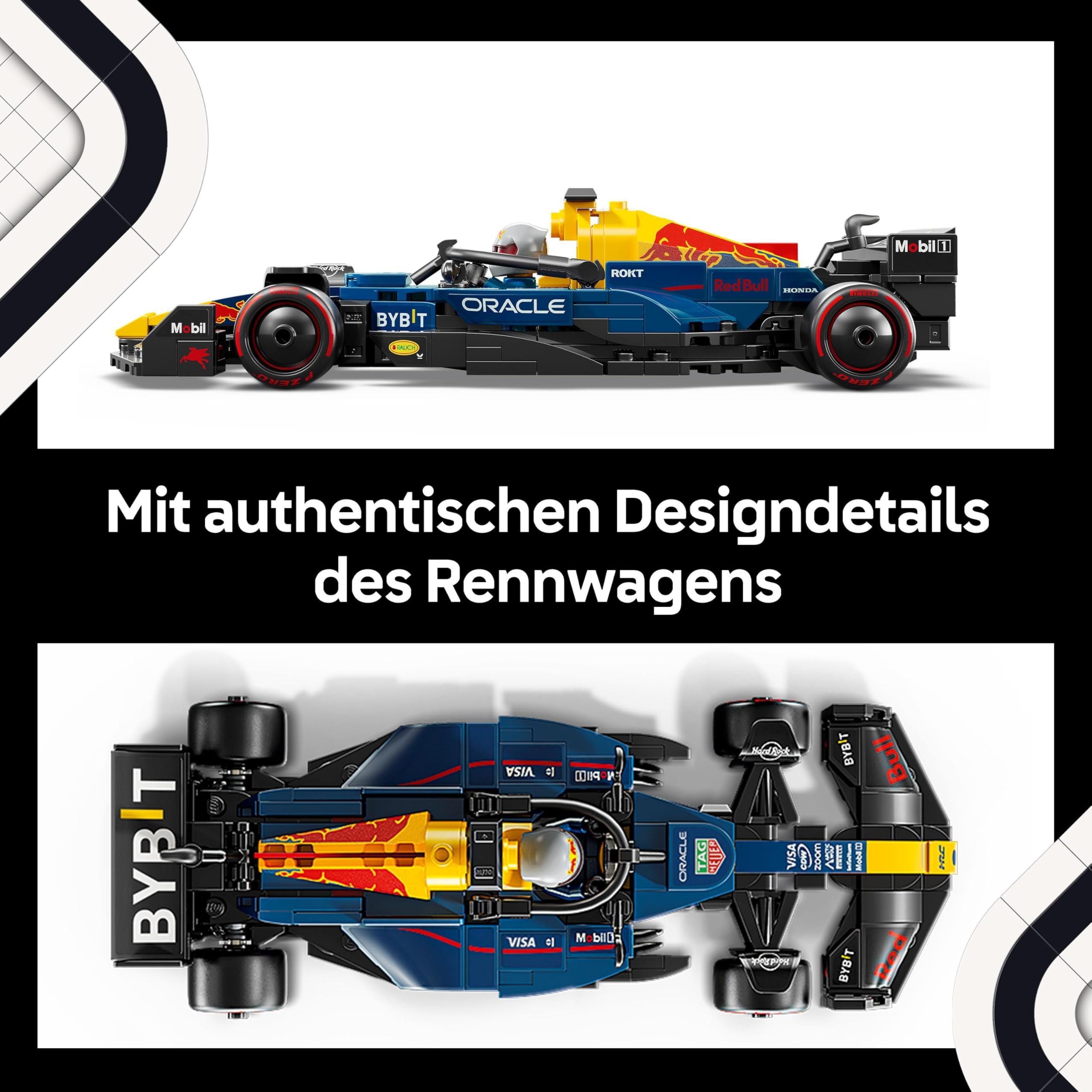 LEGO Speed Champions Ferrari SF-24 F1 Rennauto - Spielzeug mit Formel 1 Minifigur zum Sammeln - Bauset für Kinder - Sammlerstück - Geschenk für Jungen & Mädchen ab 10 Jahren oder erwachsene Fans 77242