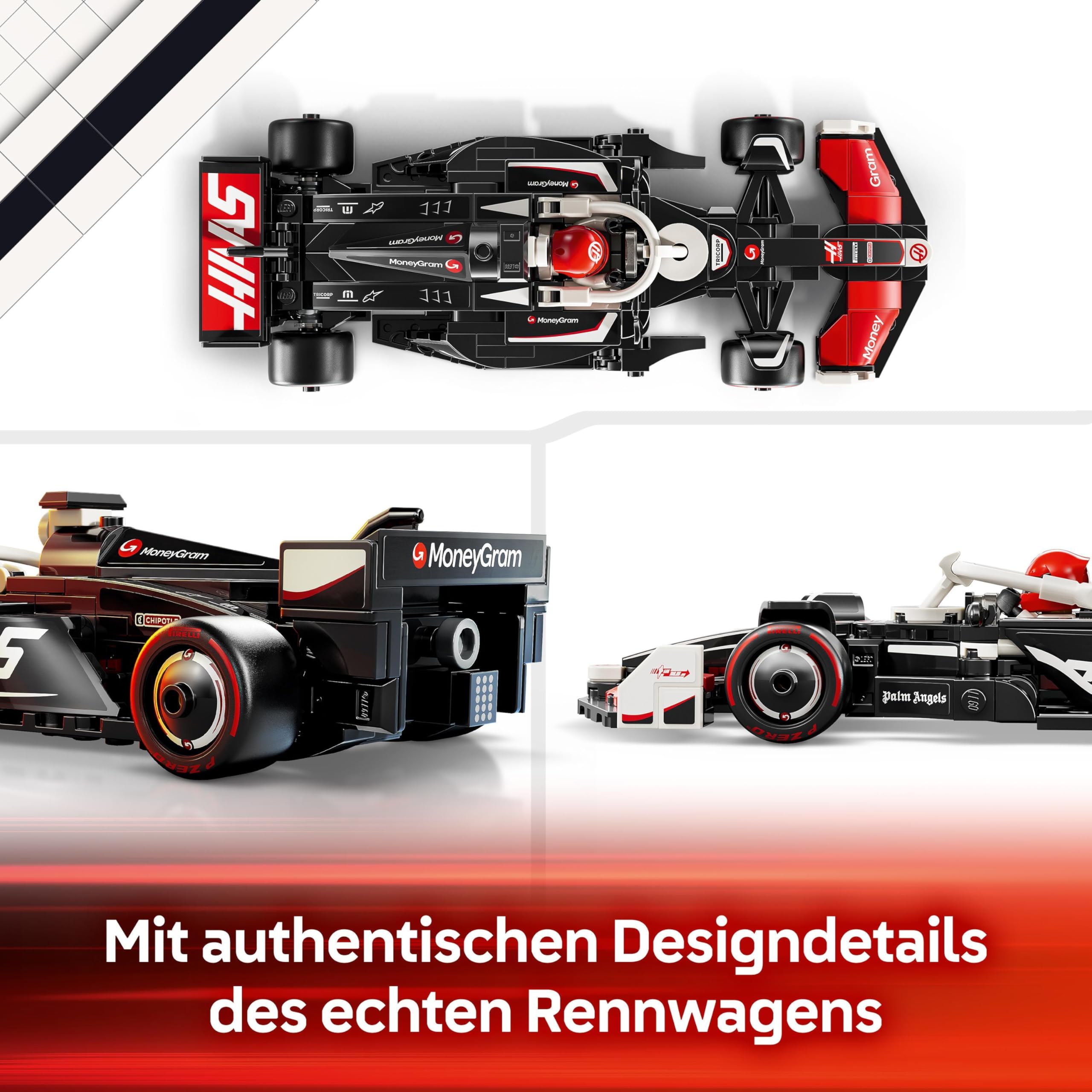 LEGO Speed Champions Ferrari SF-24 F1 Rennauto - Spielzeug mit Formel 1 Minifigur zum Sammeln - Bauset für Kinder - Sammlerstück - Geschenk für Jungen & Mädchen ab 10 Jahren oder erwachsene Fans 77242