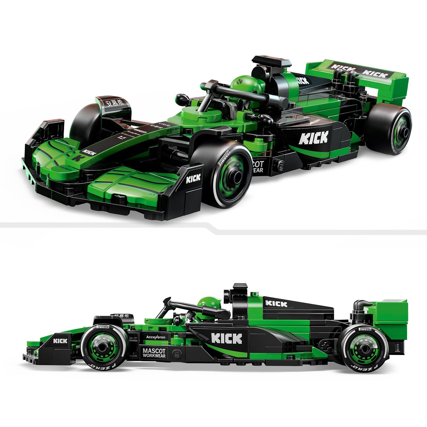 LEGO Speed Champions Ferrari SF-24 F1 Rennauto - Spielzeug mit Formel 1 Minifigur zum Sammeln - Bauset für Kinder - Sammlerstück - Geschenk für Jungen & Mädchen ab 10 Jahren oder erwachsene Fans 77242