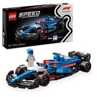 LEGO Speed Champions Ferrari SF-24 F1 Rennauto - Spielzeug mit Formel 1 Minifigur zum Sammeln - Bauset für Kinder - Sammlerstück - Geschenk für Jungen & Mädchen ab 10 Jahren oder erwachsene Fans 77242