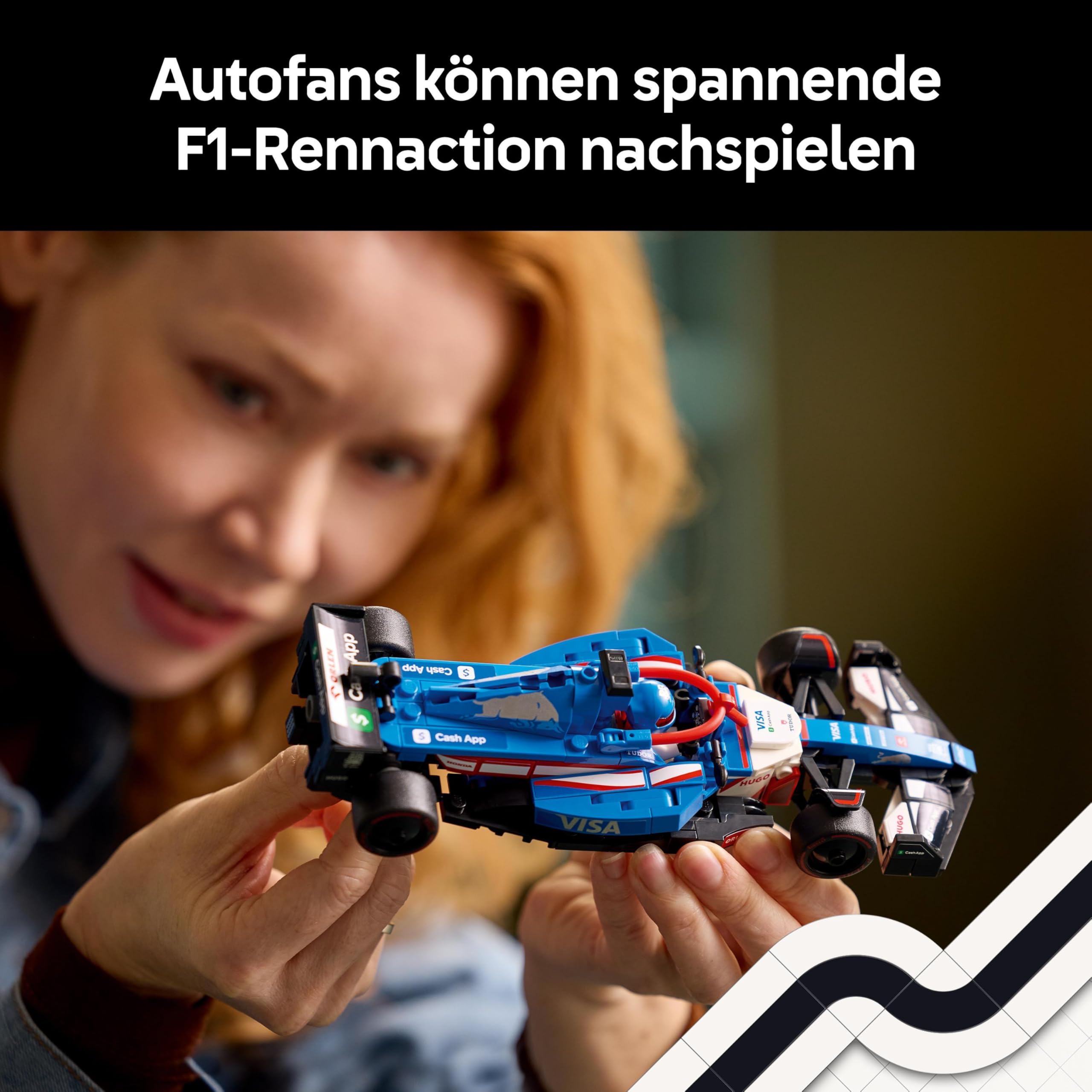LEGO Speed Champions Ferrari SF-24 F1 Rennauto - Spielzeug mit Formel 1 Minifigur zum Sammeln - Bauset für Kinder - Sammlerstück - Geschenk für Jungen & Mädchen ab 10 Jahren oder erwachsene Fans 77242