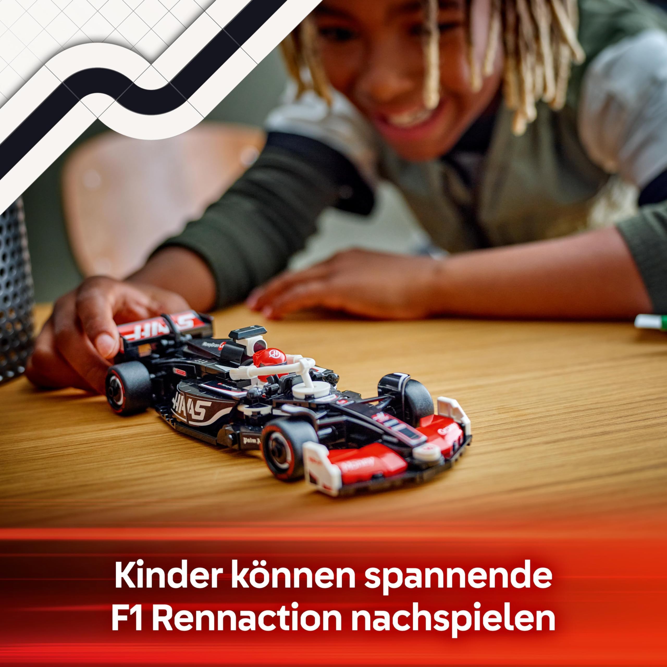 LEGO Speed Champions Ferrari SF-24 F1 Rennauto - Spielzeug mit Formel 1 Minifigur zum Sammeln - Bauset für Kinder - Sammlerstück - Geschenk für Jungen & Mädchen ab 10 Jahren oder erwachsene Fans 77242