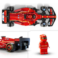 LEGO Speed Champions Ferrari SF-24 F1 Rennauto - Spielzeug mit Formel 1 Minifigur zum Sammeln - Bauset für Kinder - Sammlerstück - Geschenk für Jungen & Mädchen ab 10 Jahren oder erwachsene Fans 77242