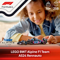 LEGO Speed Champions Ferrari SF-24 F1 Rennauto - Spielzeug mit Formel 1 Minifigur zum Sammeln - Bauset für Kinder - Sammlerstück - Geschenk für Jungen & Mädchen ab 10 Jahren oder erwachsene Fans 77242
