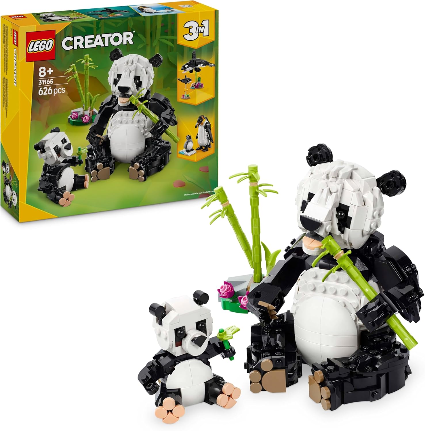LEGO Creator 3-in-1 - Wilde Tiere: Pandafamilie (31165)