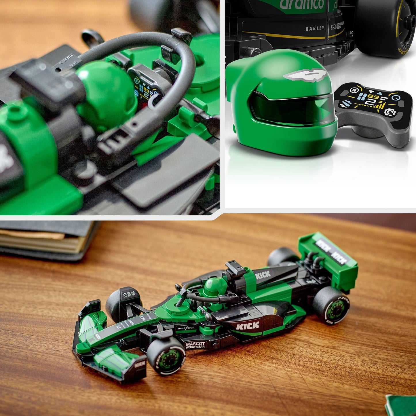 LEGO Speed Champions Ferrari SF-24 F1 Rennauto - Spielzeug mit Formel 1 Minifigur zum Sammeln - Bauset für Kinder - Sammlerstück - Geschenk für Jungen & Mädchen ab 10 Jahren oder erwachsene Fans 77242