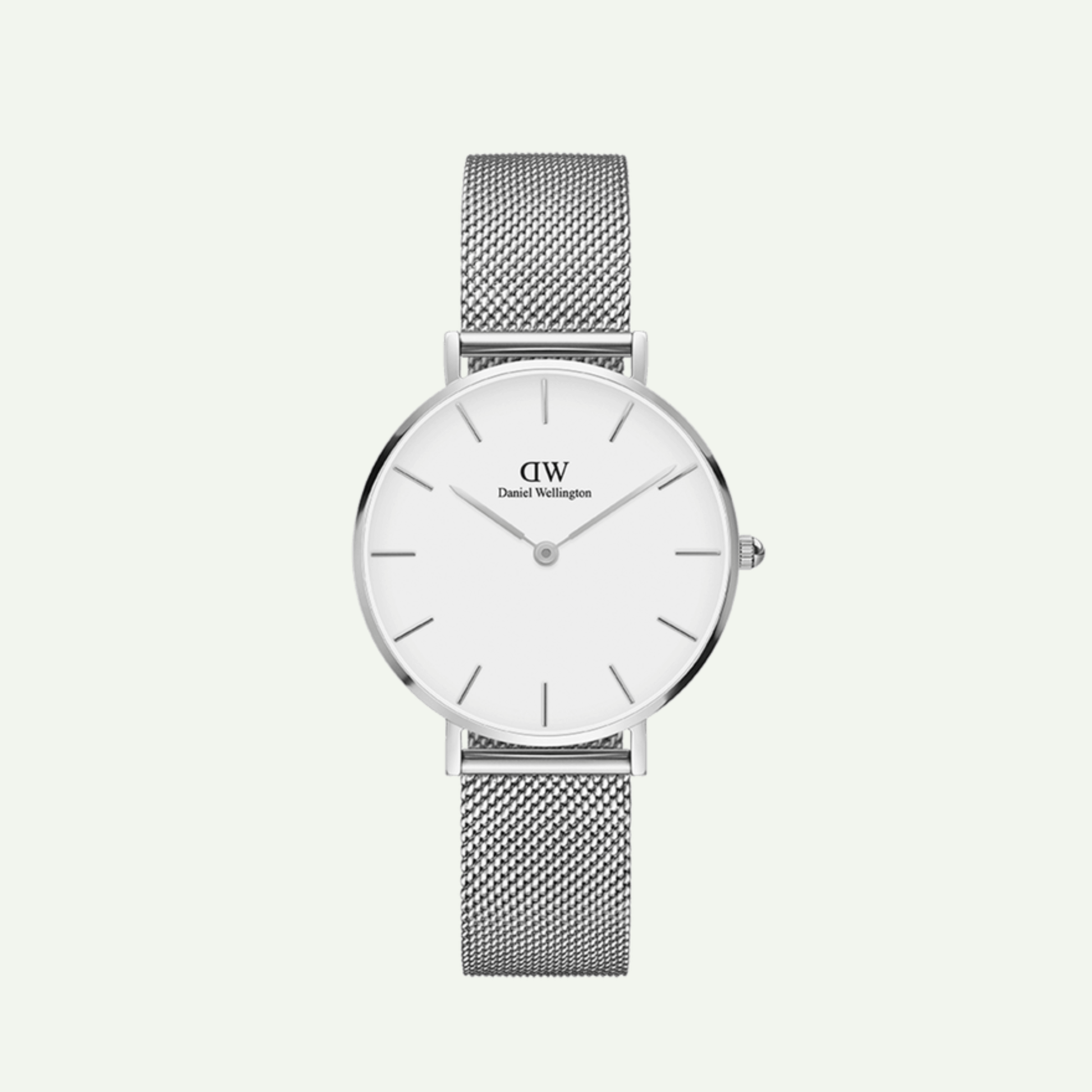 Daniel Wellington Uhr 'Petite Sterling S White' in Silber DW00100306