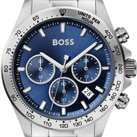 Boss Chronograph HERO 1513755 – Herrenarmbanduhr Silber Blau | Hugo Boss - Bild 1