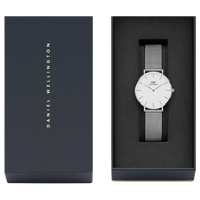 Daniel Wellington Petite Sterling S White DW00100306 Damenuhr in originaler Geschenkbox