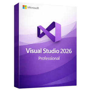 Köp Visual Studio 2026 Professional – fullversion + permanent licens för 1 PC
