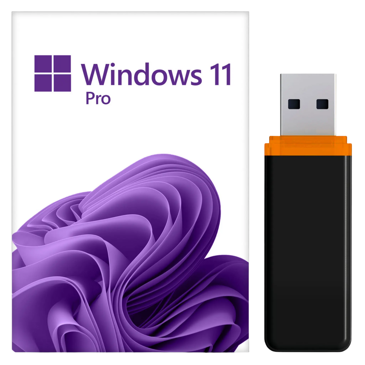 Windows 11 Pro 64 Bit USB-Stick mit Produktschlüssel von KARINEX