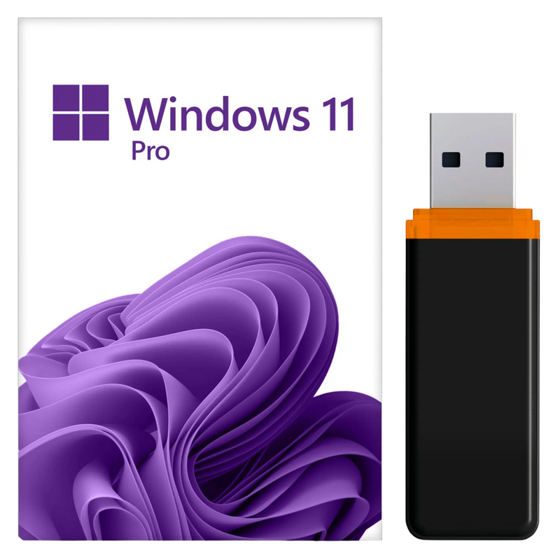 Windows 11 Pro 64 Bit USB-Stick mit Produktschlüssel von KARINEX