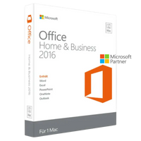 Microsoft Office 2016 Home and Business für Mac Produktbox