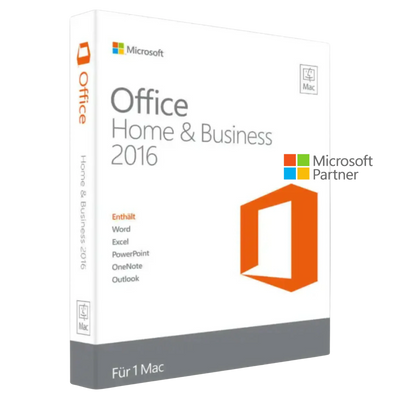 Microsoft Office 2016 Home and Business für Mac