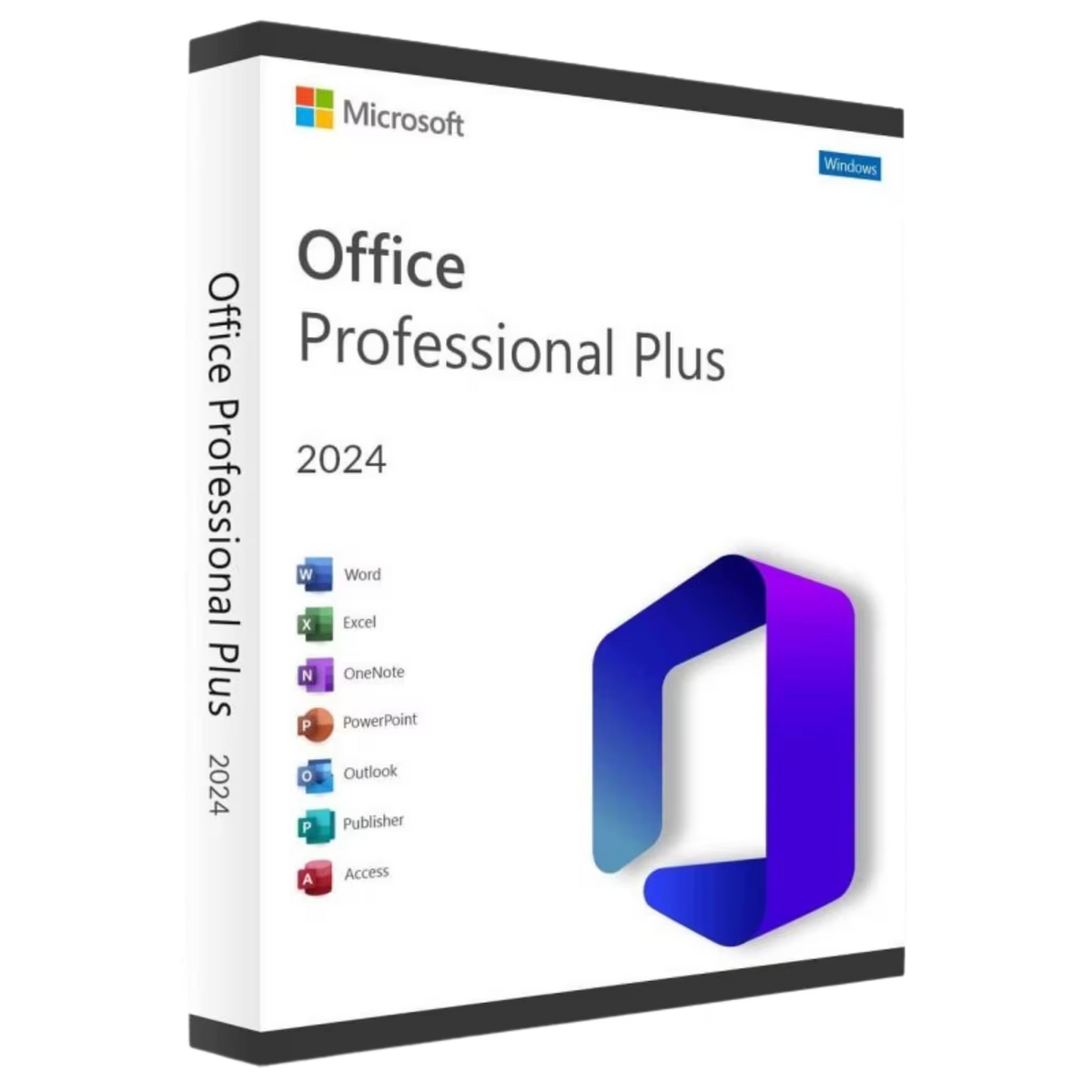 Microsoft Office 2024 Professional Plus Lizenz Key für Windows Download – Word, Excel, PowerPoint