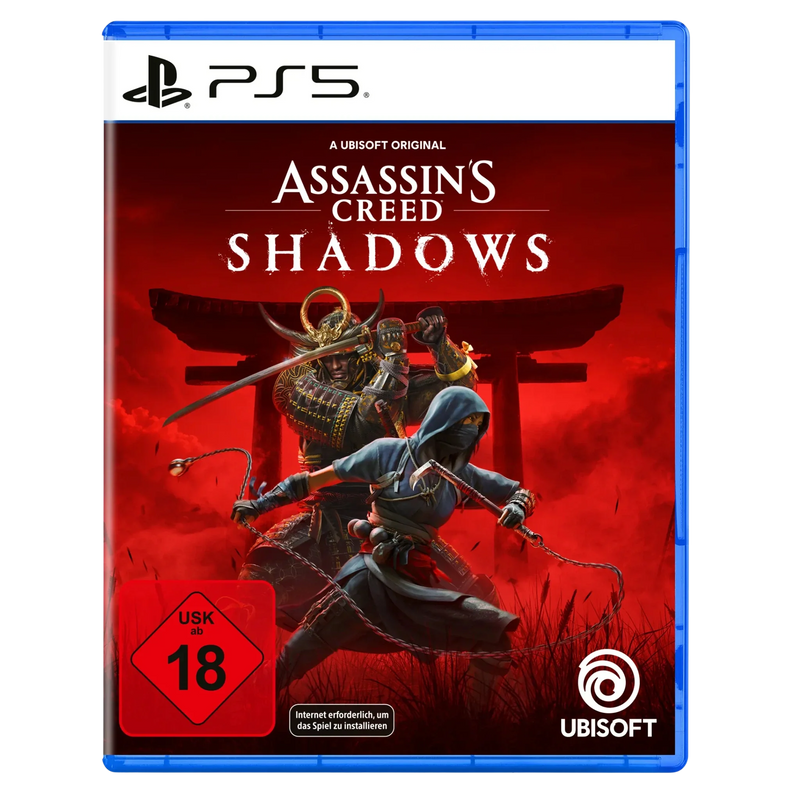 Assassin’s Creed Shadows Limited Edition für PS5 – Spielecover