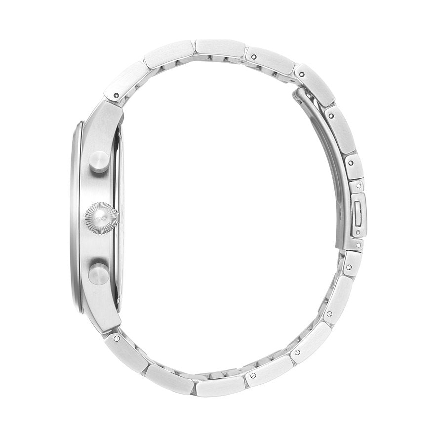 Hugo Boss Chronograph 1513712 Seitenansicht Edelstahlgehäuse
