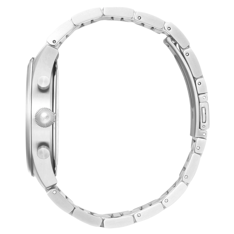 Hugo Boss Chronograph 1513712 Seitenansicht Edelstahlgehäuse
