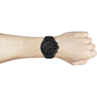 Boss Chronograph 1513720 Herren Schwarz am Handgelenk getragen