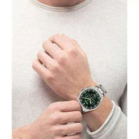 Boss Chronograph 1513868 Herrenuhr aus Edelstahl mit grünem Zifferblatt – getragen am Handgelenk, elegantes Herrenaccessoire - Bild 4