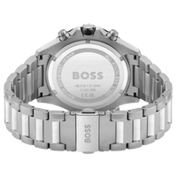 Hugo Boss Globetrotter 1513930 Rückseite Edelstahlarmband und Gehäuseboden