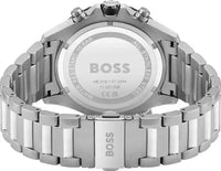 Hugo Boss Globetrotter 1513930 Rückseite Edelstahlarmband und Gehäuseboden