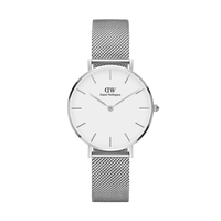 Daniel Wellington Uhr 'Petite Sterling S White' in Silber DW00100306 - Bild 1