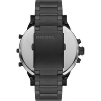 Diesel Chronograph Mr. Daddy 2.0 DZ7463 Rückseite – Herren Edelstahlarmband in Schwarz mit Diesel Gravur - Bild 3