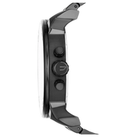 Diesel Herrenuhr Mr. Daddy DZ7313 – Seitenansicht des schwarzen Edelstahlgehäuses mit markanter Krone