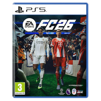 EA Sports FC 26 für PlayStation 5 – Fußballspiel mit Real- und Bundesligaspielern, offizieller USK 12 Kennzeichnung