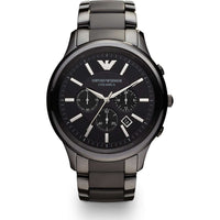 Emporio Armani Herren Chronograph AR1451 – Schwarze Keramikuhr mit Chronograph und Datumsanzeige - Bild 1
